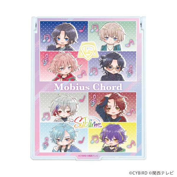 『メビウス・コード』デカキャラミラー01/コマ割りデザイン(グラフアートイラスト)